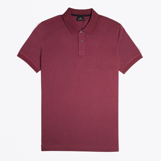 - Organic Cotton Polo Shirt - Grape