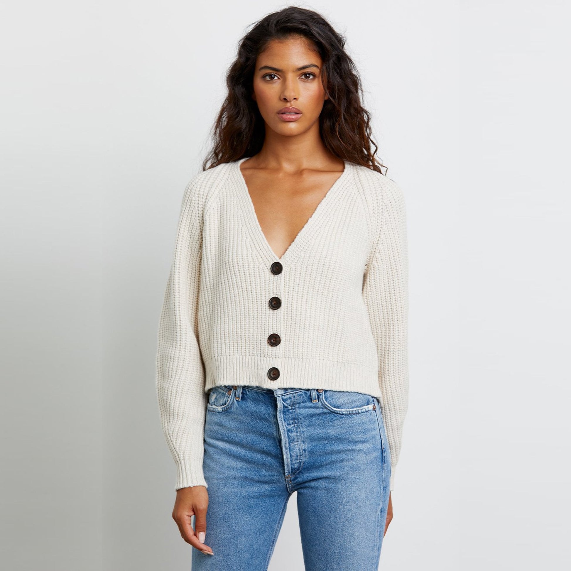 Rails Josie - Knitted Cardigan - Taupe