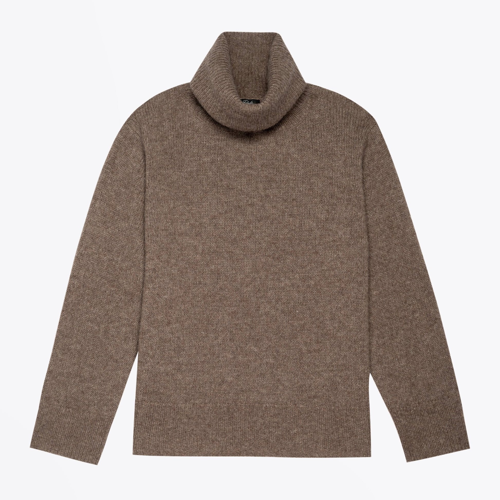 Rails Imogen - Cashmere-Blend Turtleneck Sweater - Brown