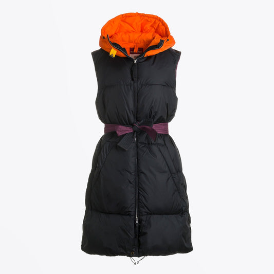 Galen - Hooded Down Vest - Charcoal Grey