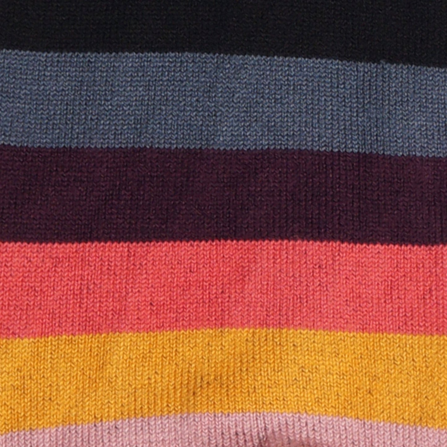 - Artist Stripe Toe Socks - Black/Multi