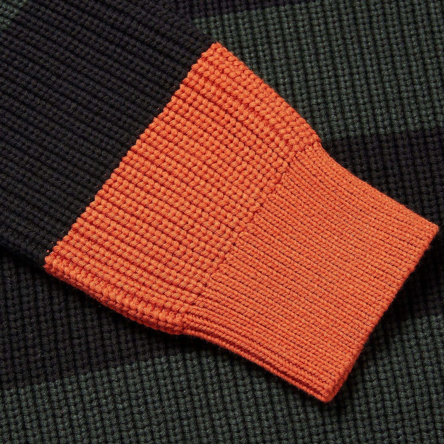 - Beach Stripe Cotton-Blend Sweater - Green