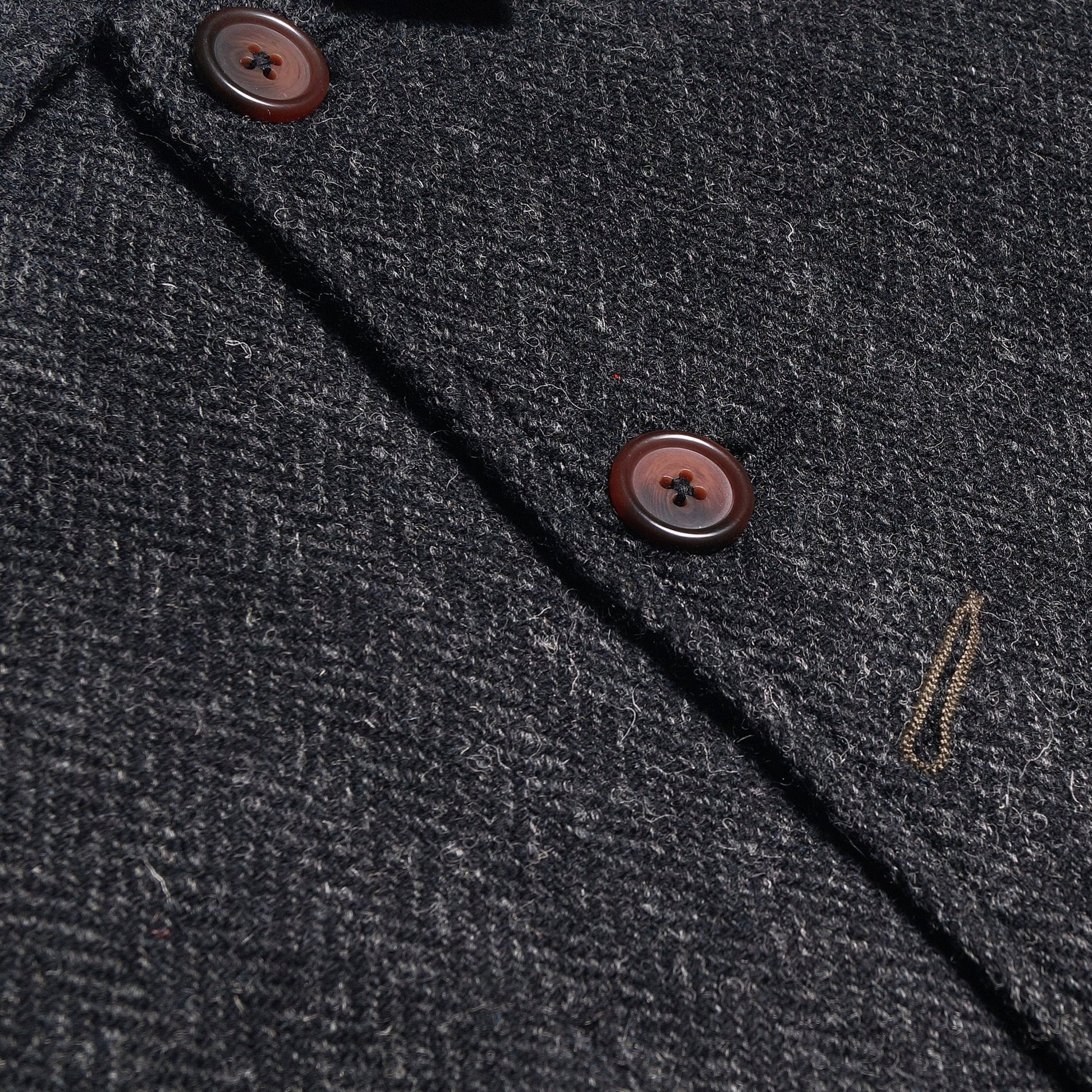 Universal Harris Tweed Bakers Jacket - Charcoal