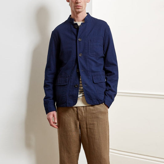 - Coram - Cotton Jacket - Indigo