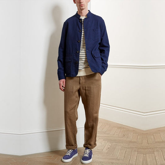 - Coram - Cotton Jacket - Indigo