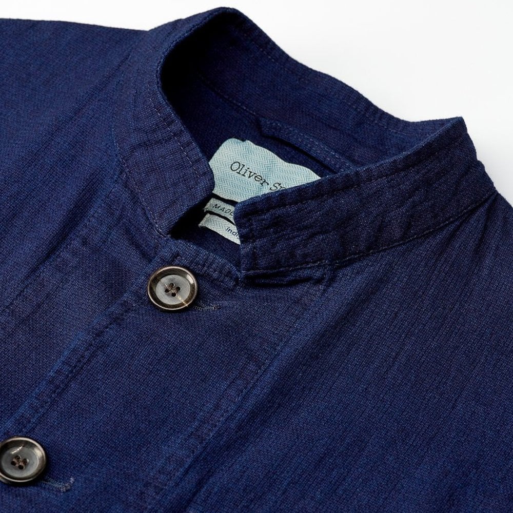 - Coram - Cotton Jacket - Indigo