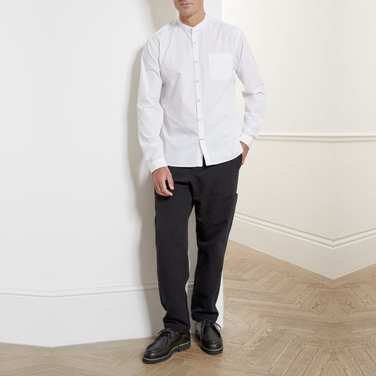 Grandad - Organic Cotton Shirt - White