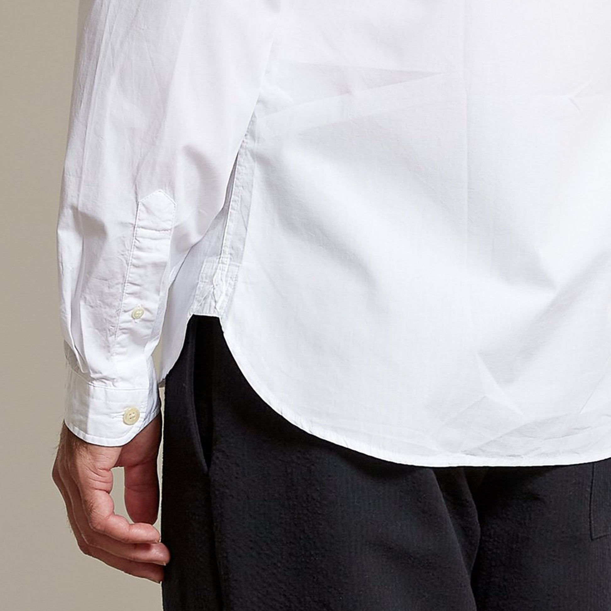 Oliver Grandad - Organic Cotton Shirt - White