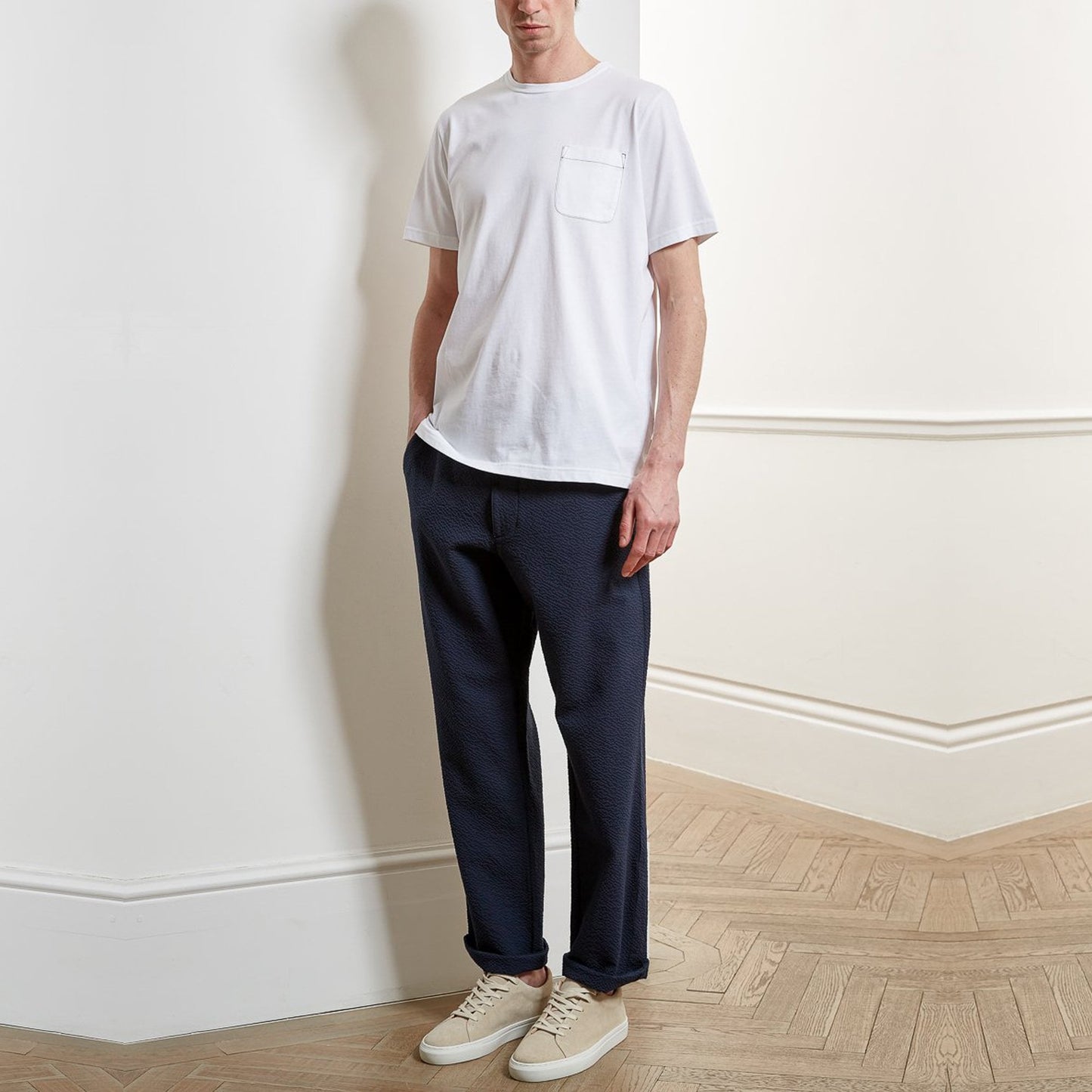 - Oli's - Organic Cotton Pocket T-Shirt - White