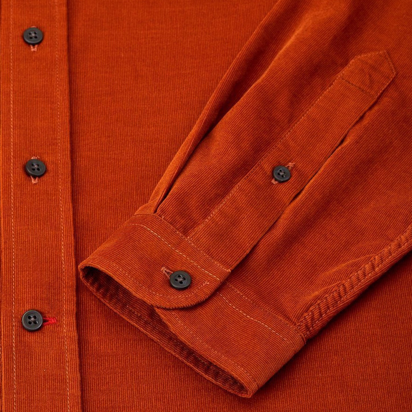 - Brook - Corduroy Shirt - Orange
