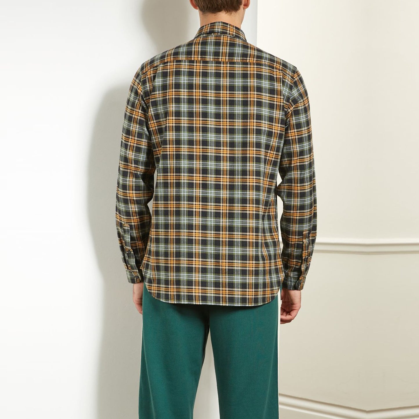 - Brook - Checked Shirt - Green/Multi