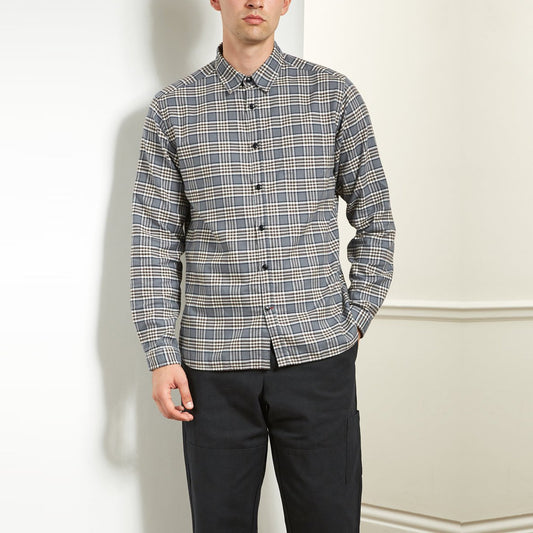 New York Special - Checked Print Shirt - Grey