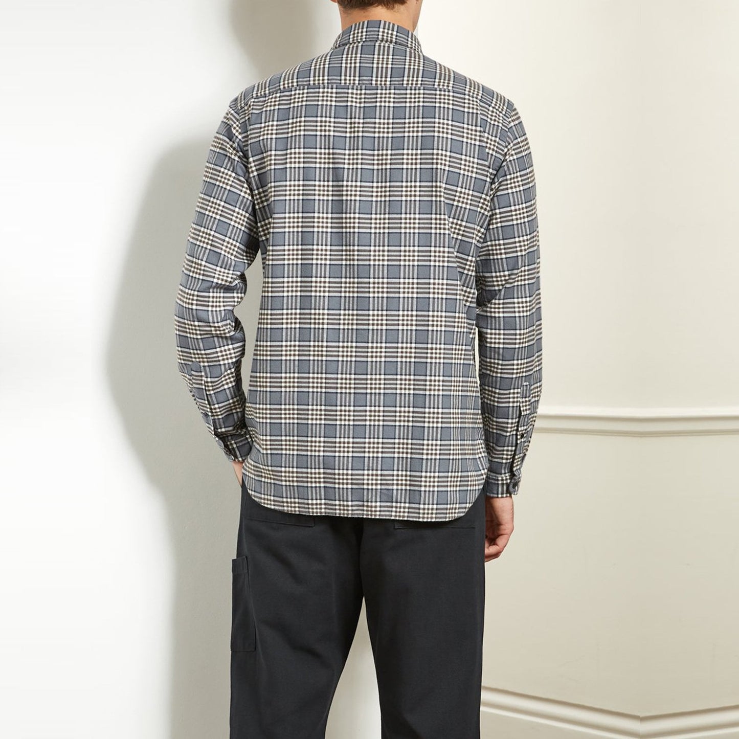 New York Special - Checked Print Shirt - Grey