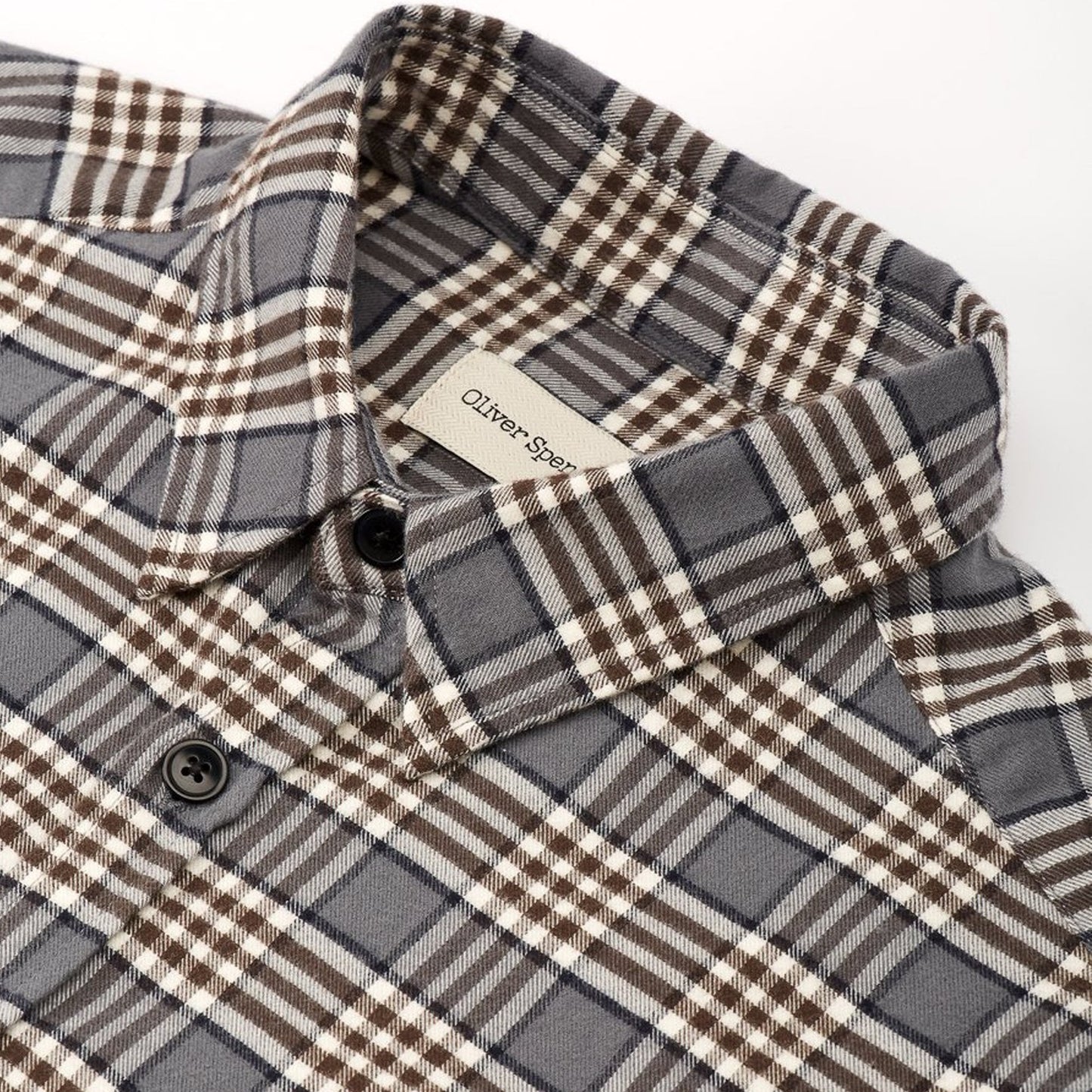 New York Special - Checked Print Shirt - Grey