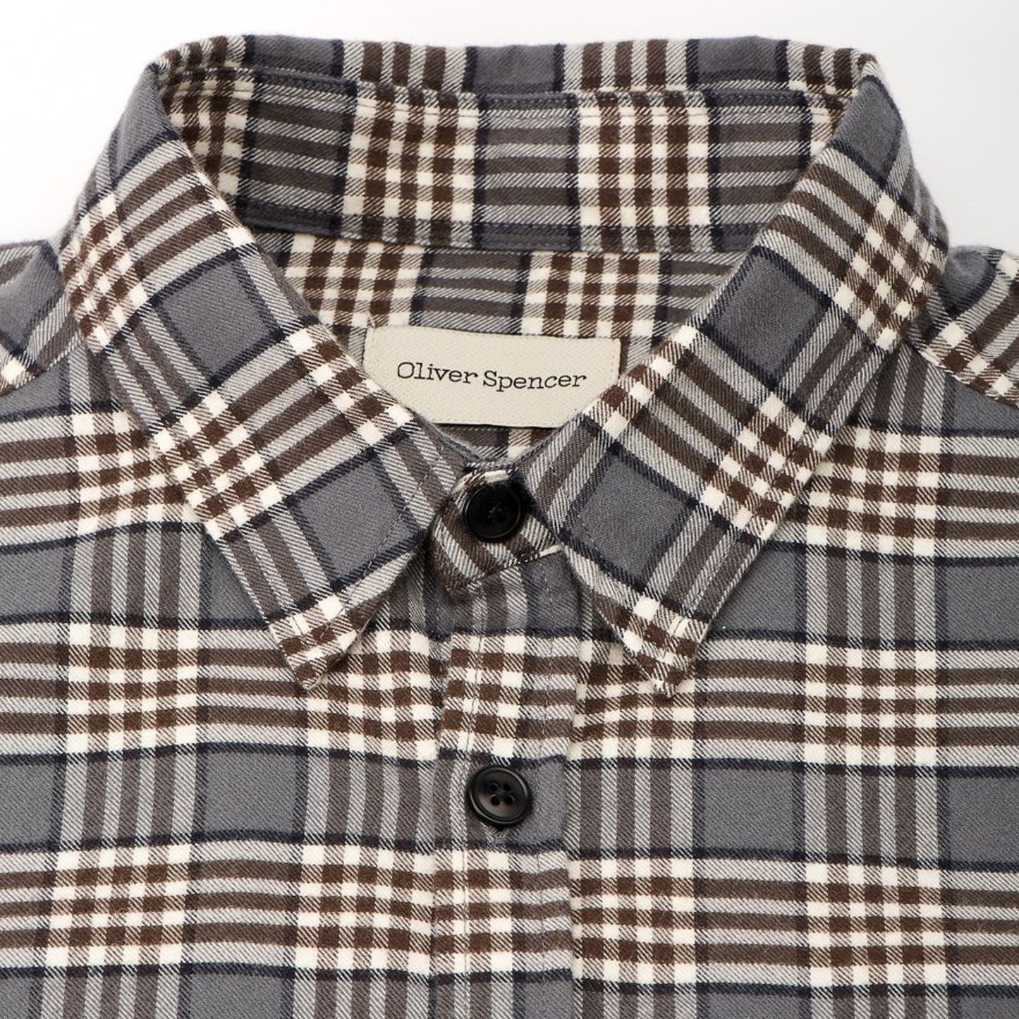 New York Special - Checked Print Shirt - Grey