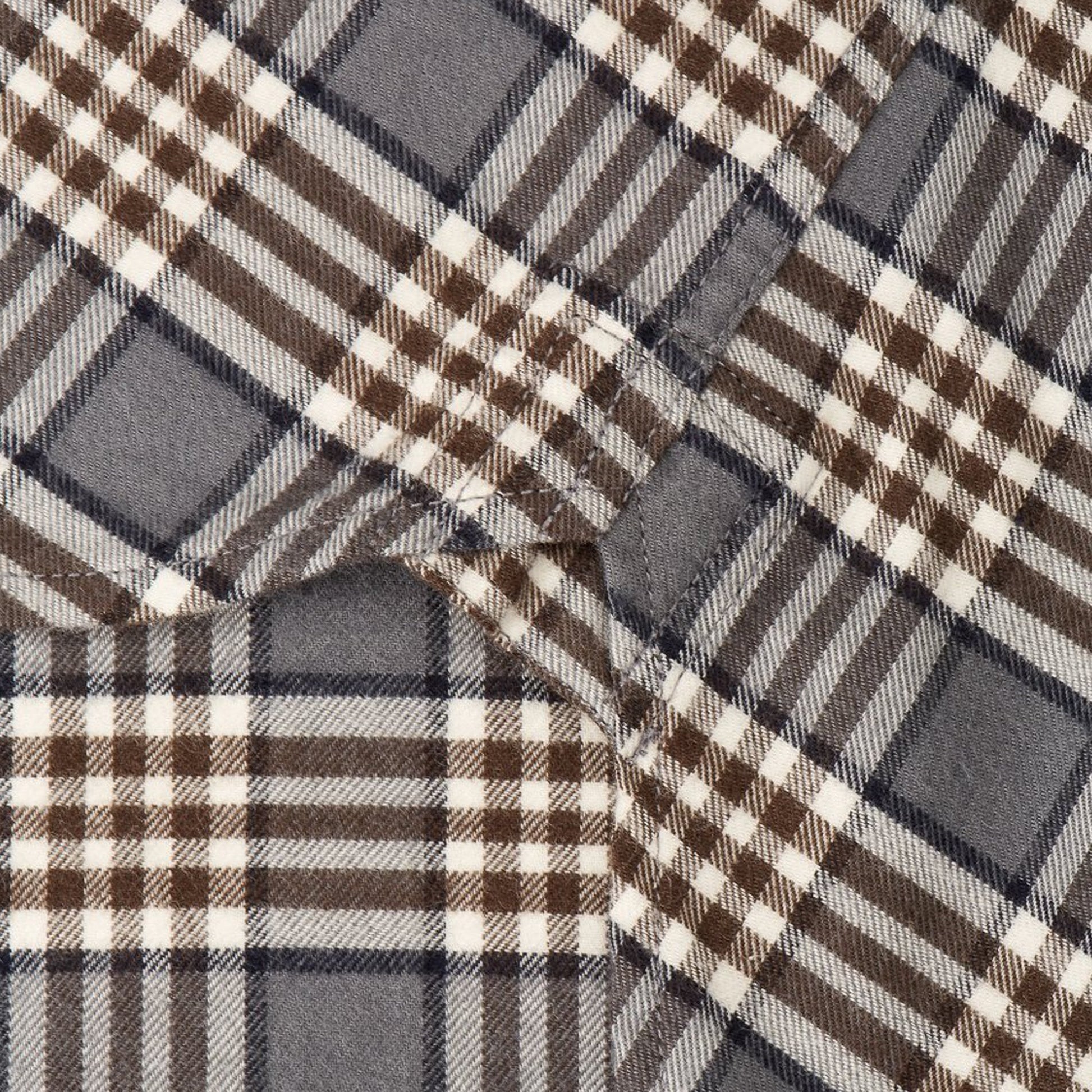 Oliver New York Special - Checked Print Shirt - Grey