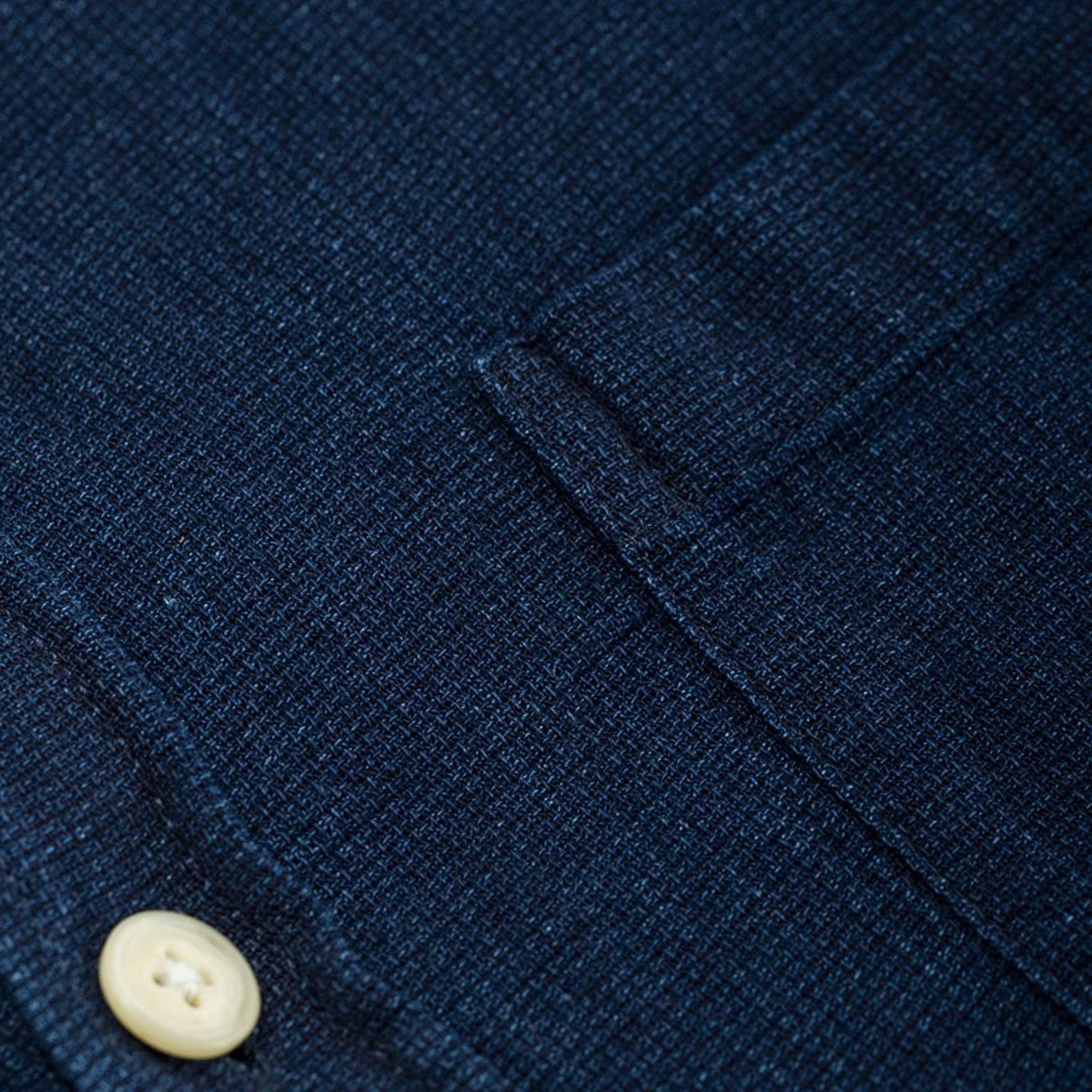 Oliver Grandad - Indigo-Dyed Cotton Shirt - Navy/Blue