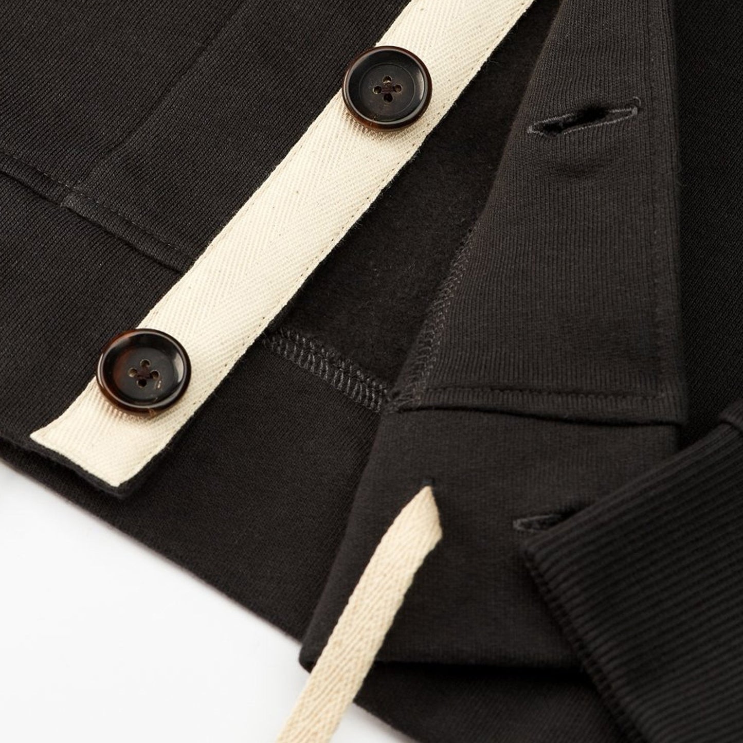 Kenmore - Jersey Cardigan - Black