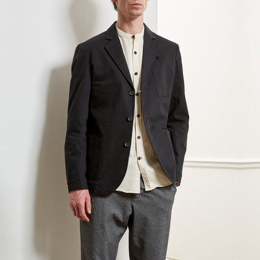- Solms - Organic Cotton Jacket - Black