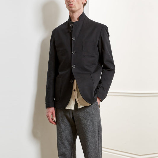 - Solms - Organic Cotton Jacket - Black