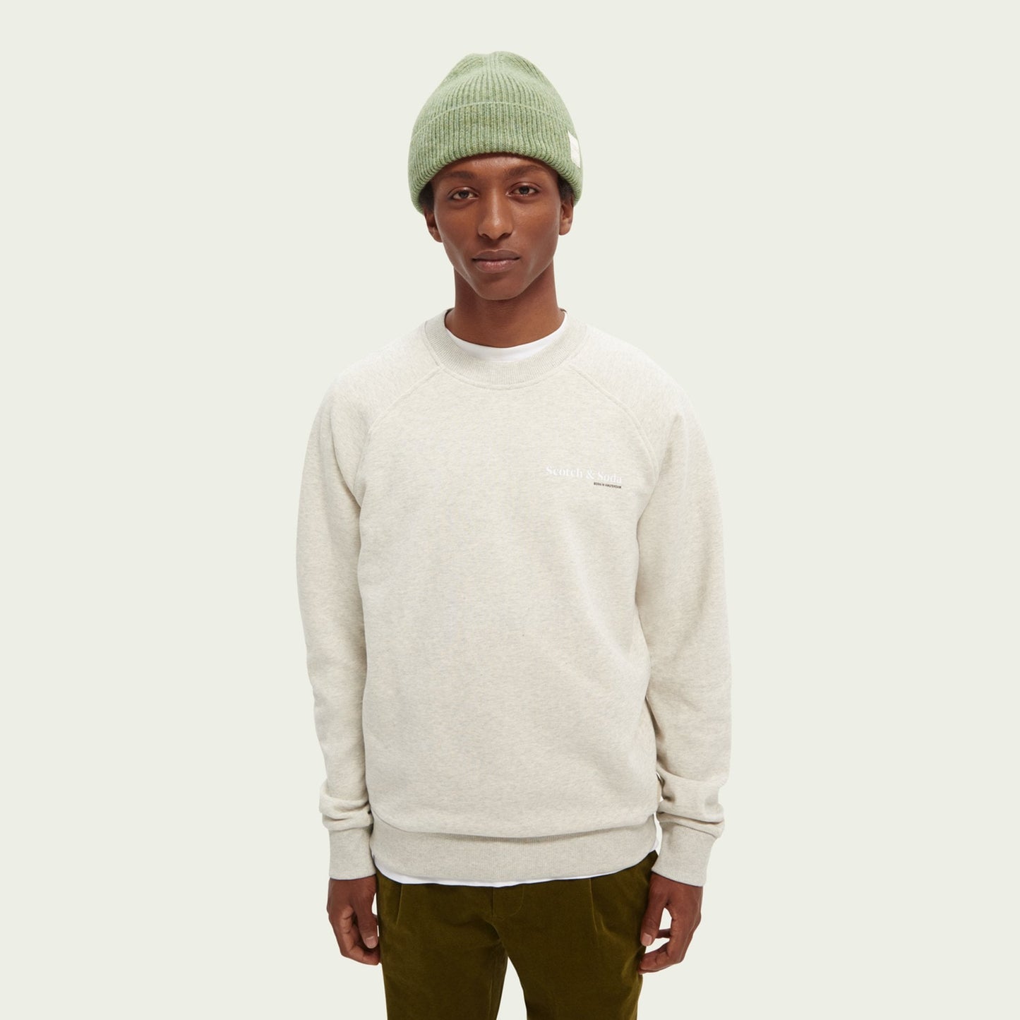 - Organic Cotton Sweater - Grey