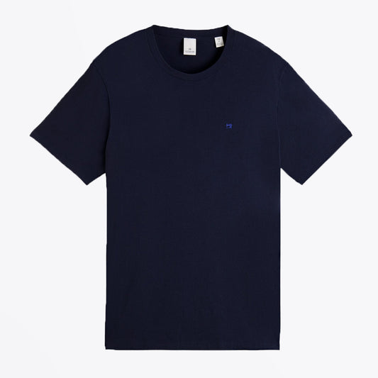 - Cotton T-Shirt - Navy