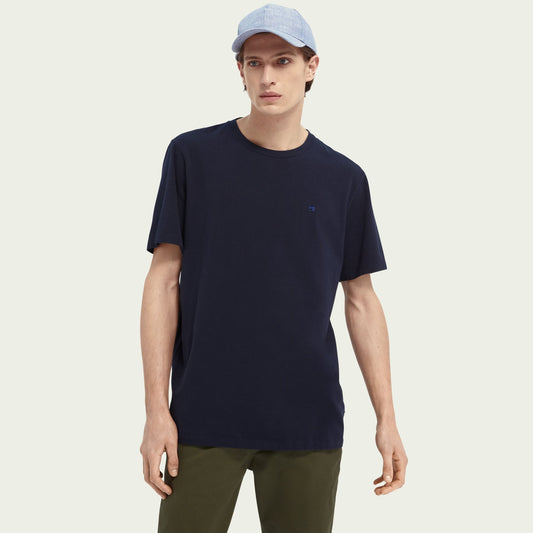 - Cotton T-Shirt - Navy