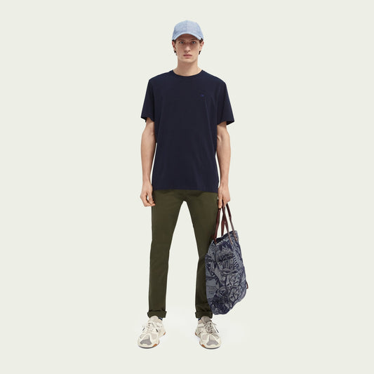 - Cotton T-Shirt - Navy