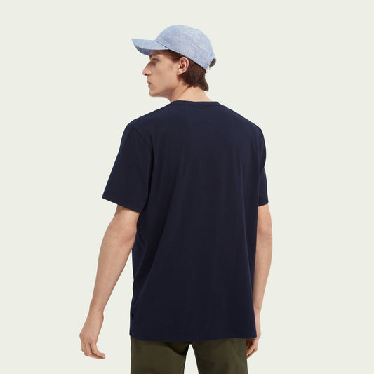 - Cotton T-Shirt - Navy