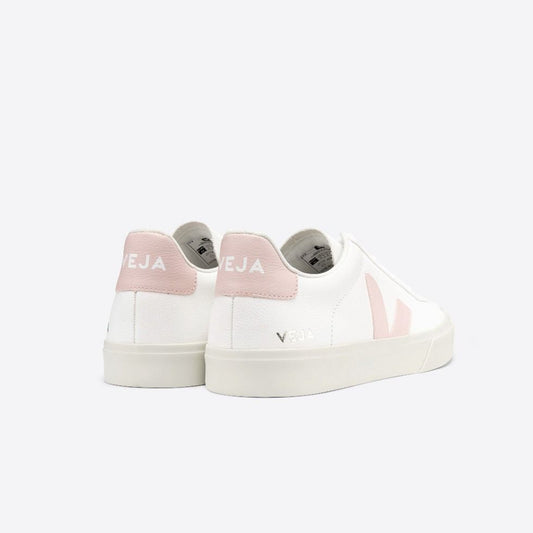 - ChromeFree Leather Campo Sneakers - White/Pink