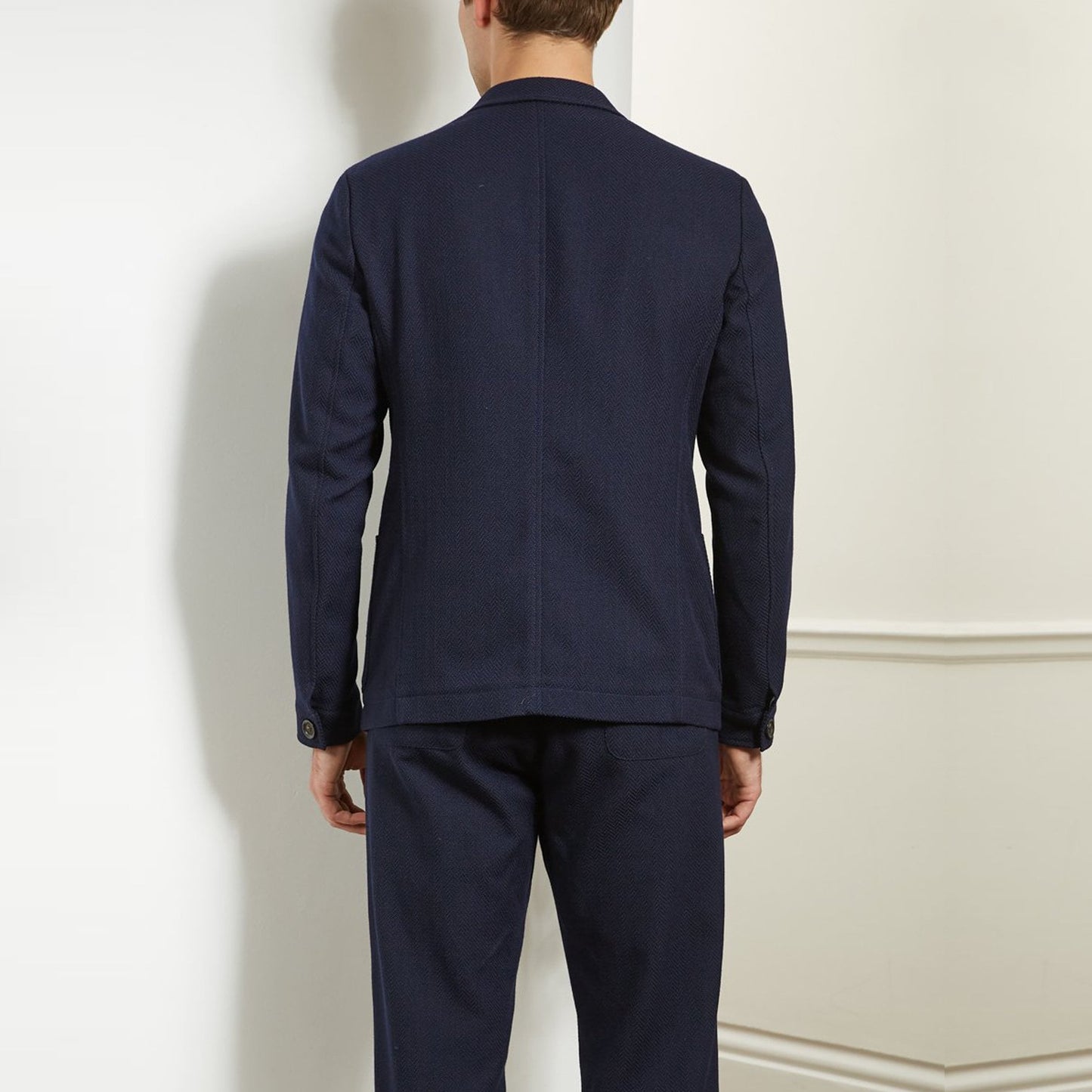 - Solms - Wool-Blend Jacket - Navy