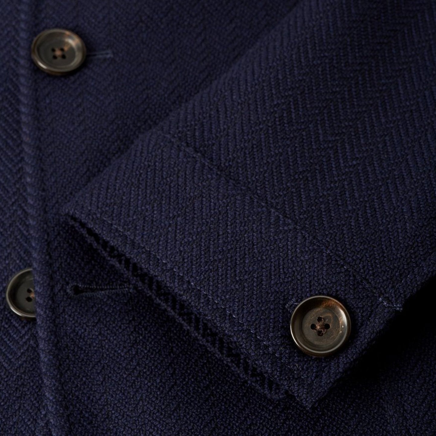 - Solms - Wool-Blend Jacket - Navy