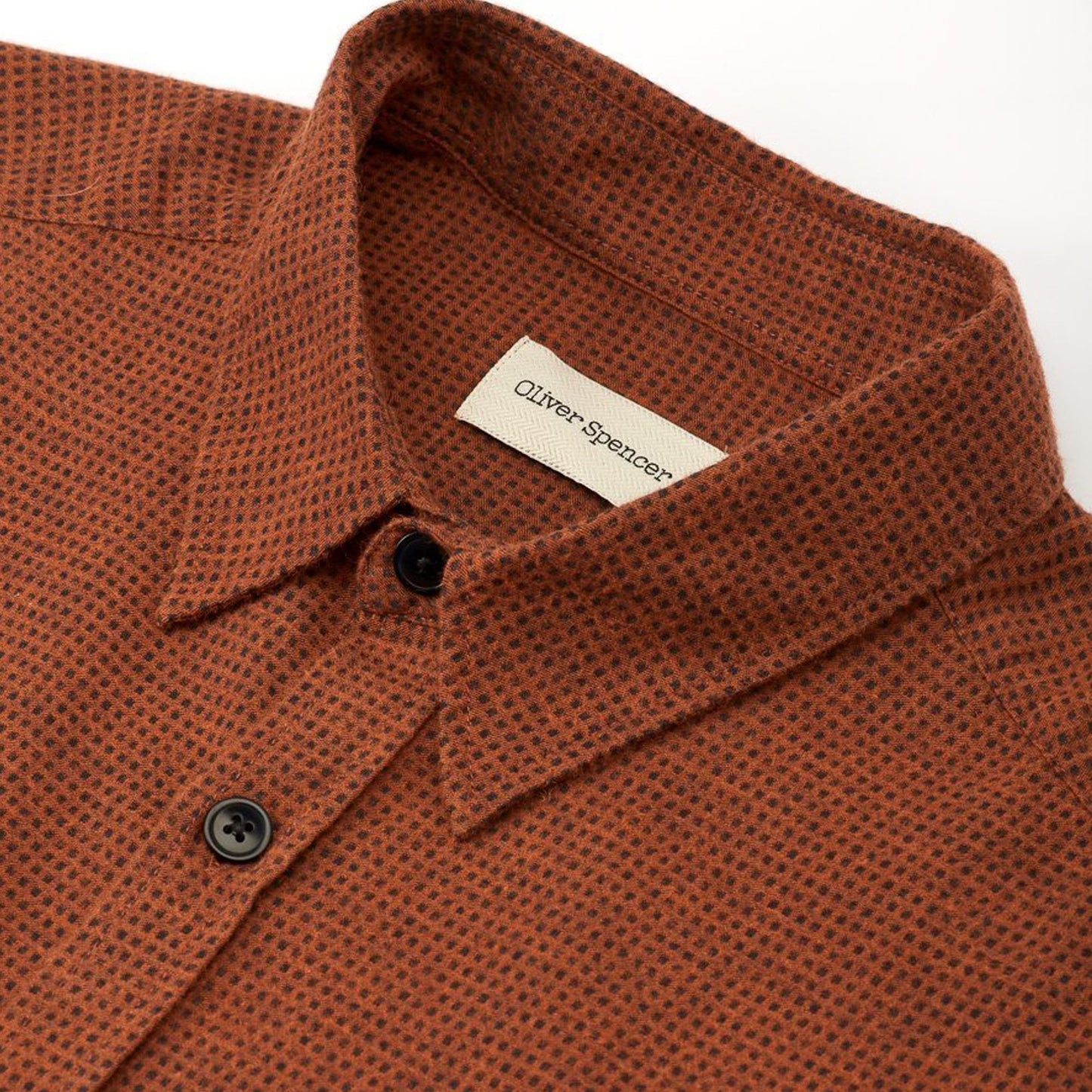 New York Special - Textured Shirt - Rust