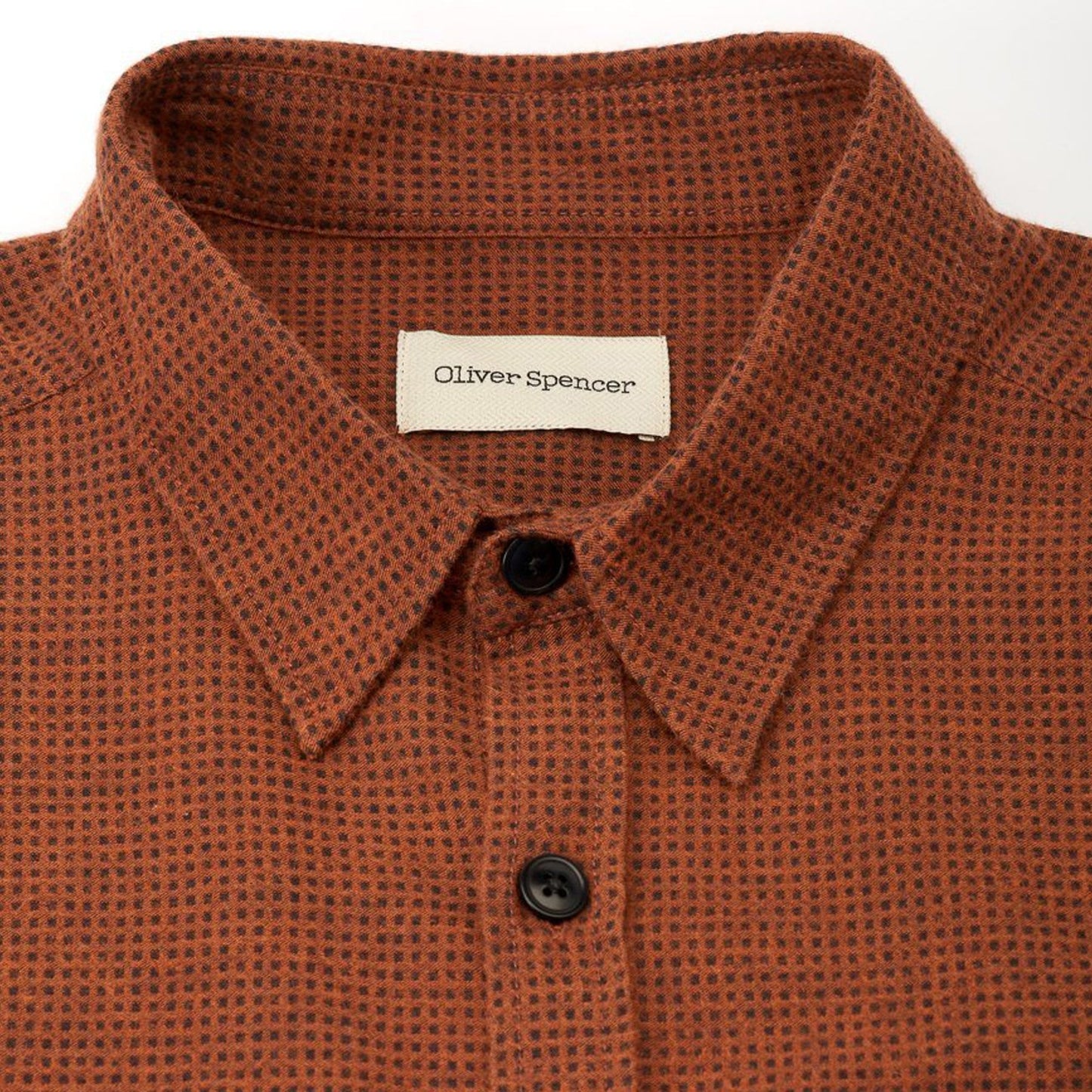 New York Special - Textured Shirt - Rust