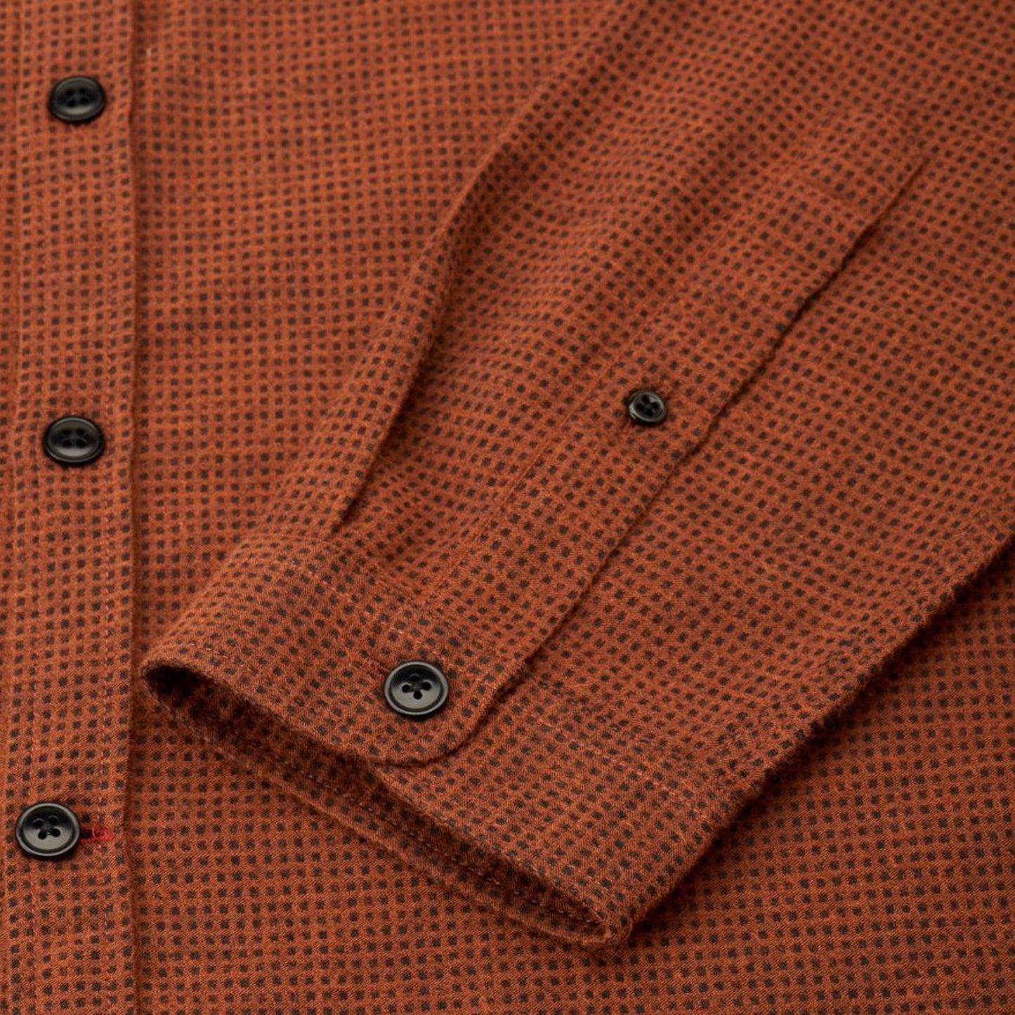 New York Special - Textured Shirt - Rust