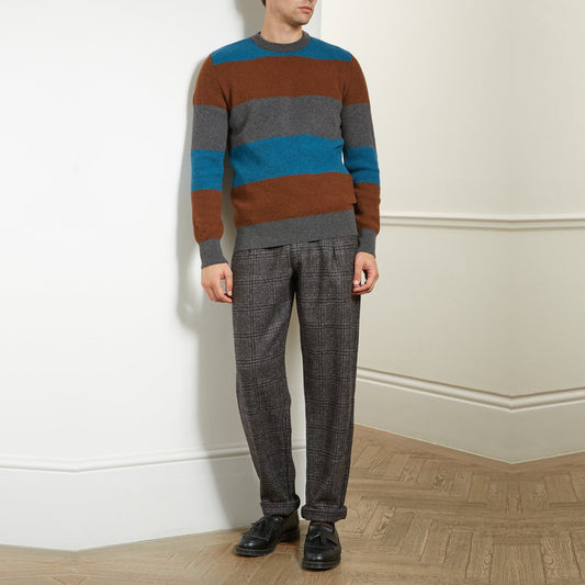 - Blenheim - Stripe Knit Jumper - Multi