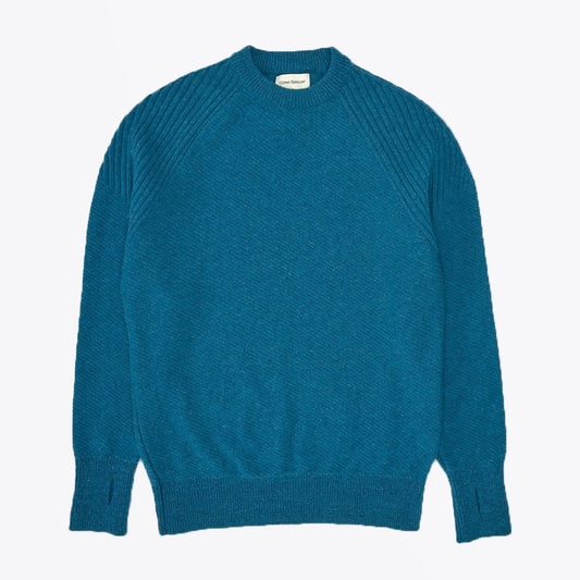 - Blenheim - Wool Knitted Jumper - Navy
