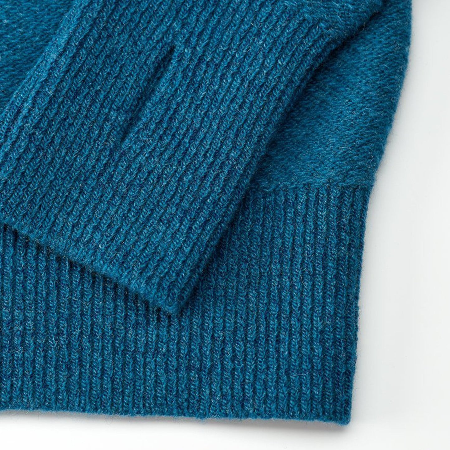 - Blenheim - Wool Knitted Jumper - Navy