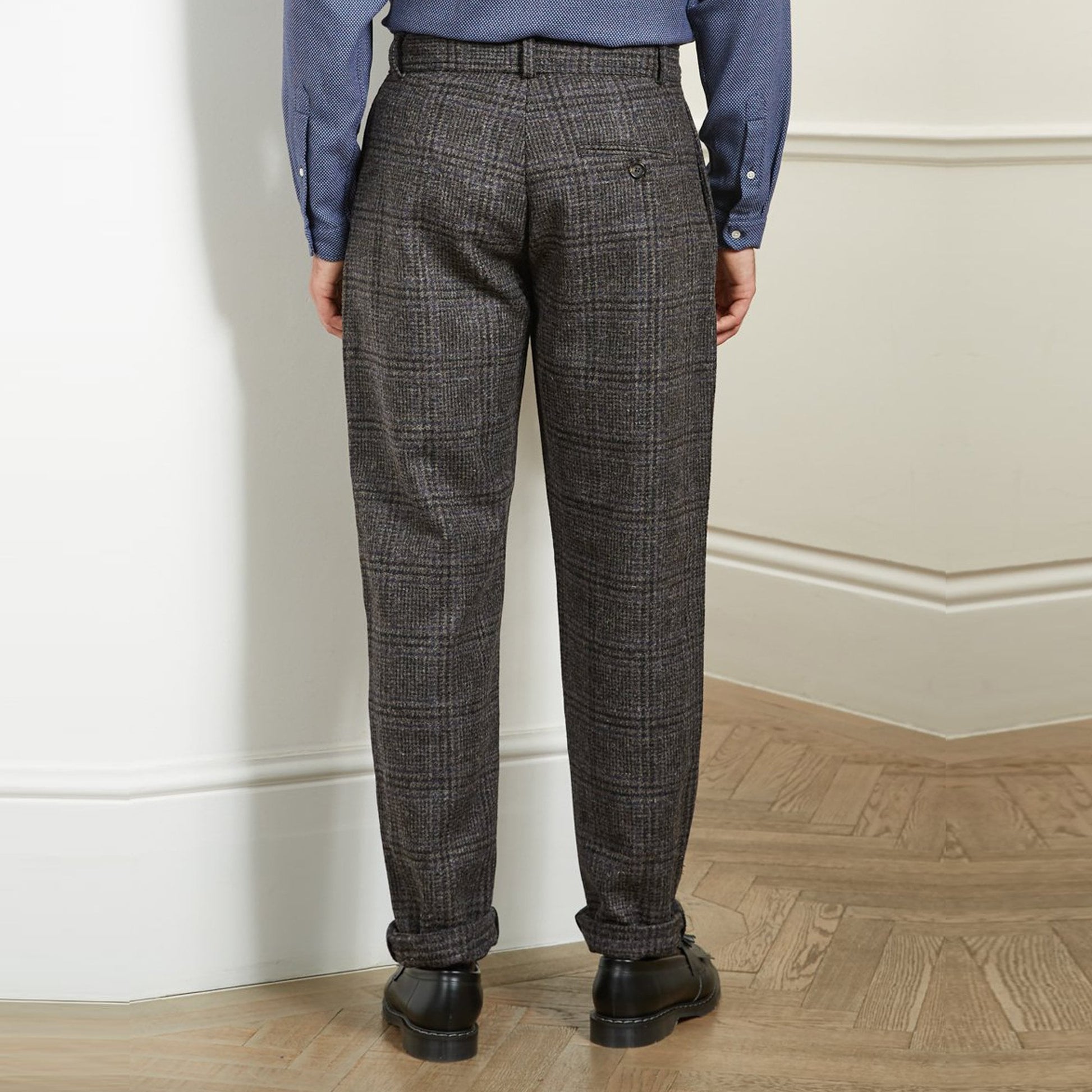 Oliver Kendrick - Pleated Trousers - Grey