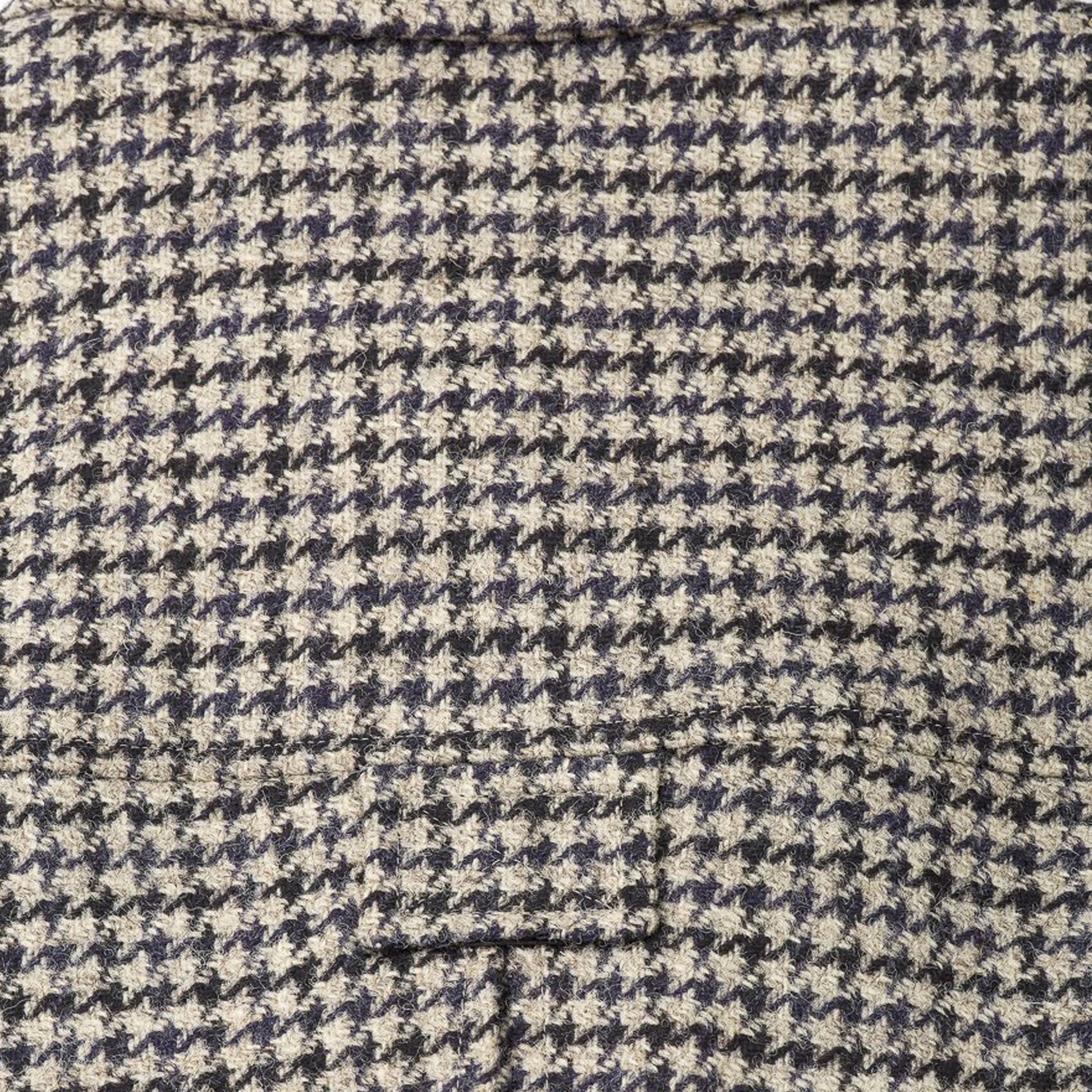 Oliver Grandpa - Houndstooth Coat - Navy