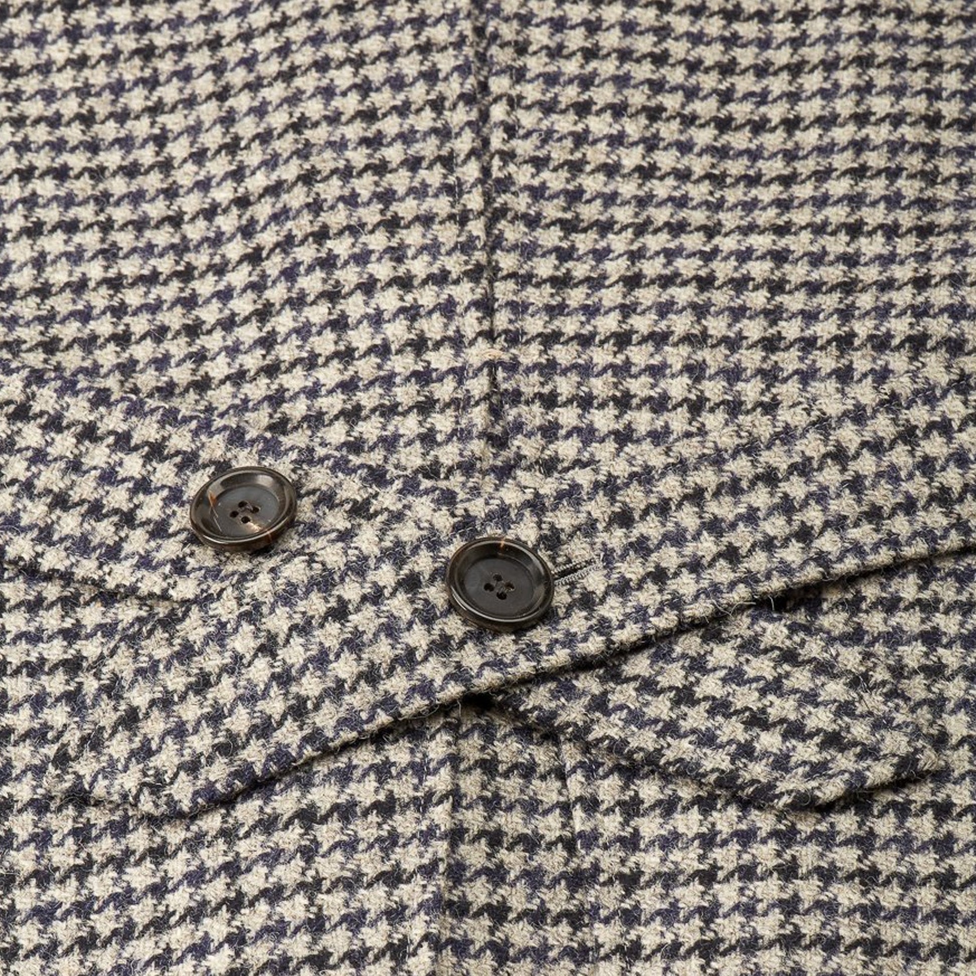 Oliver Grandpa - Houndstooth Coat - Navy