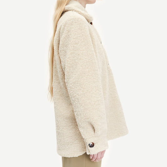 - Teddy Bear Jacket - Cream