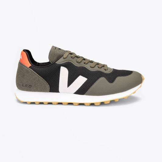 - Alveomesh Trainers - Black/White/Khaki
