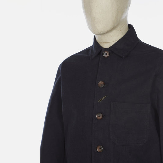 Nebraska Cotton Bakers Chore Jacket - Black
