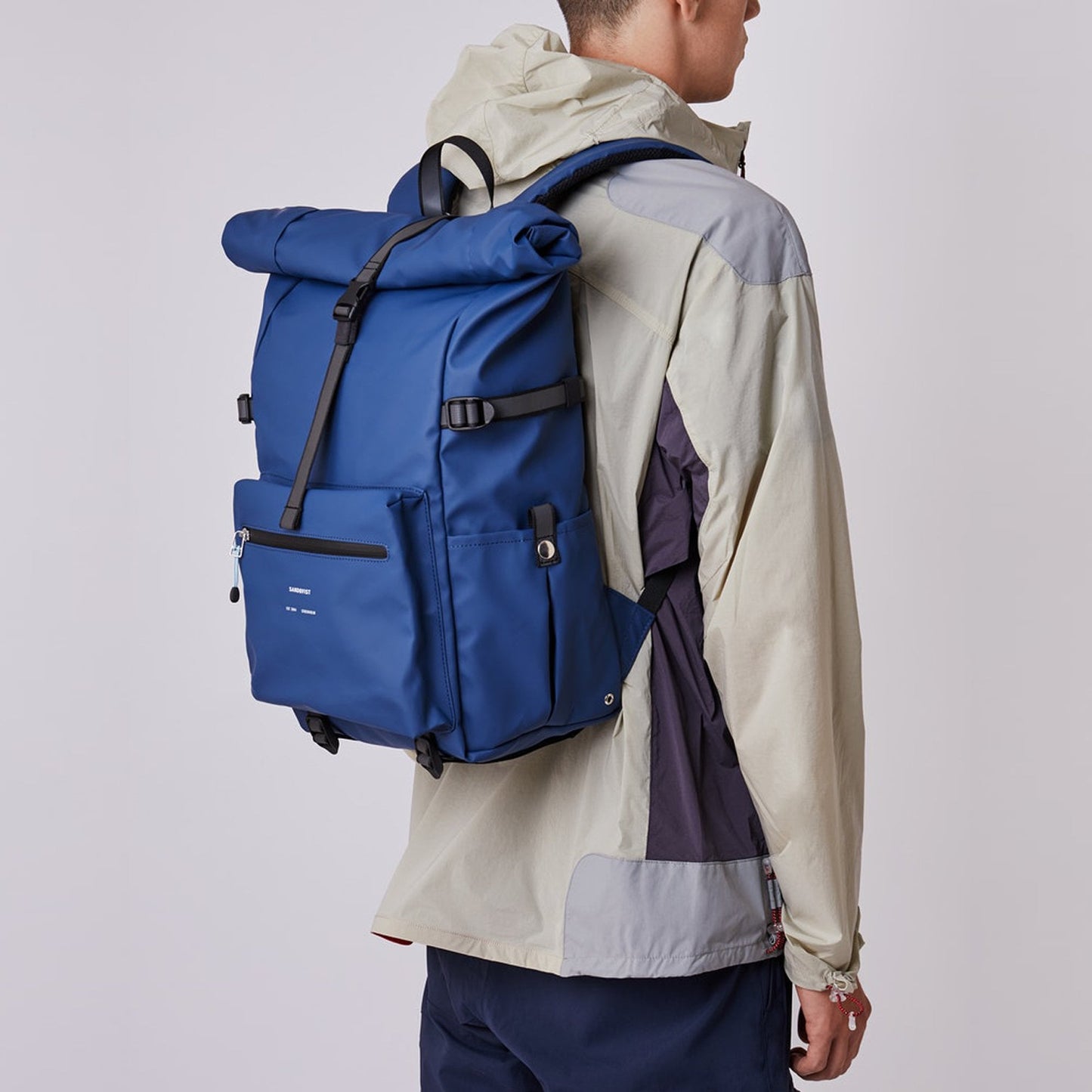 - Ruben - Rolltop Backpack - Evening Blue