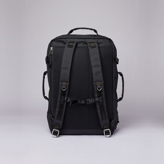 Jonas - Zipper Backpack - Black