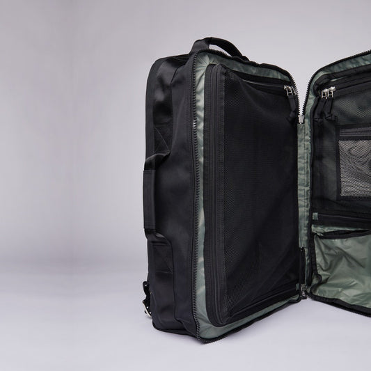 Jonas - Zipper Backpack - Black