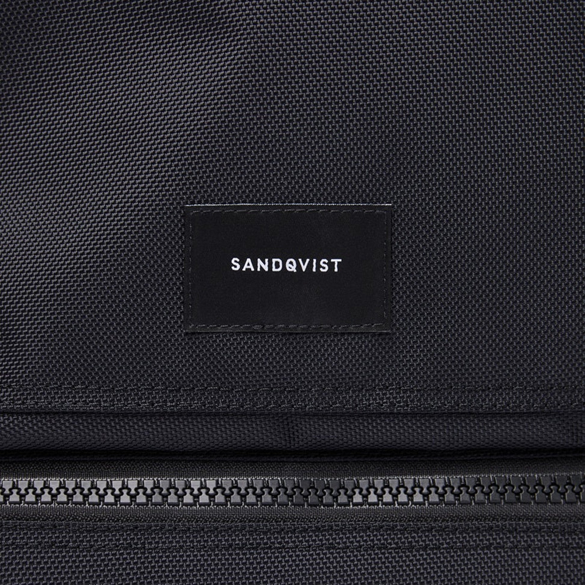 Sandqvist Jonas - Zipper Backpack - Black