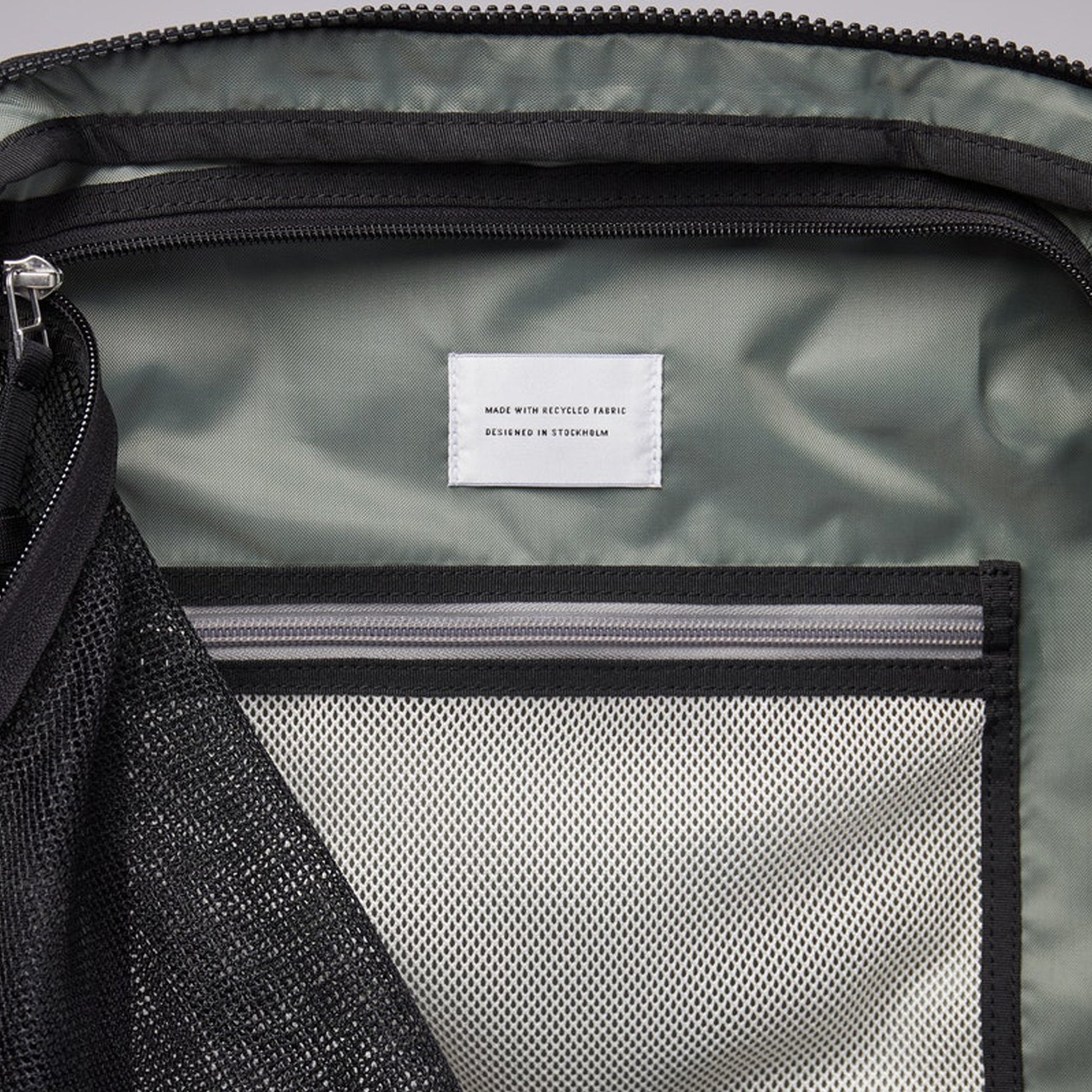 Sandqvist Jonas - Zipper Backpack - Black