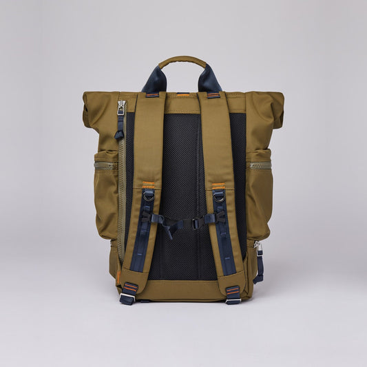 - Verner - Rolltop Backpack - Green